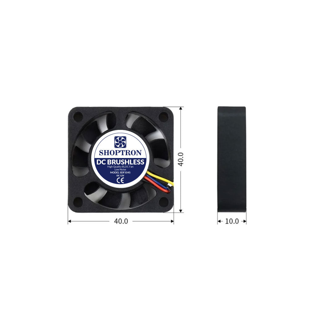 Waveshare Dedicated Cooling Fan for Compute Module 4 IO Board, PWM Speed Adjustment Availability: In stock