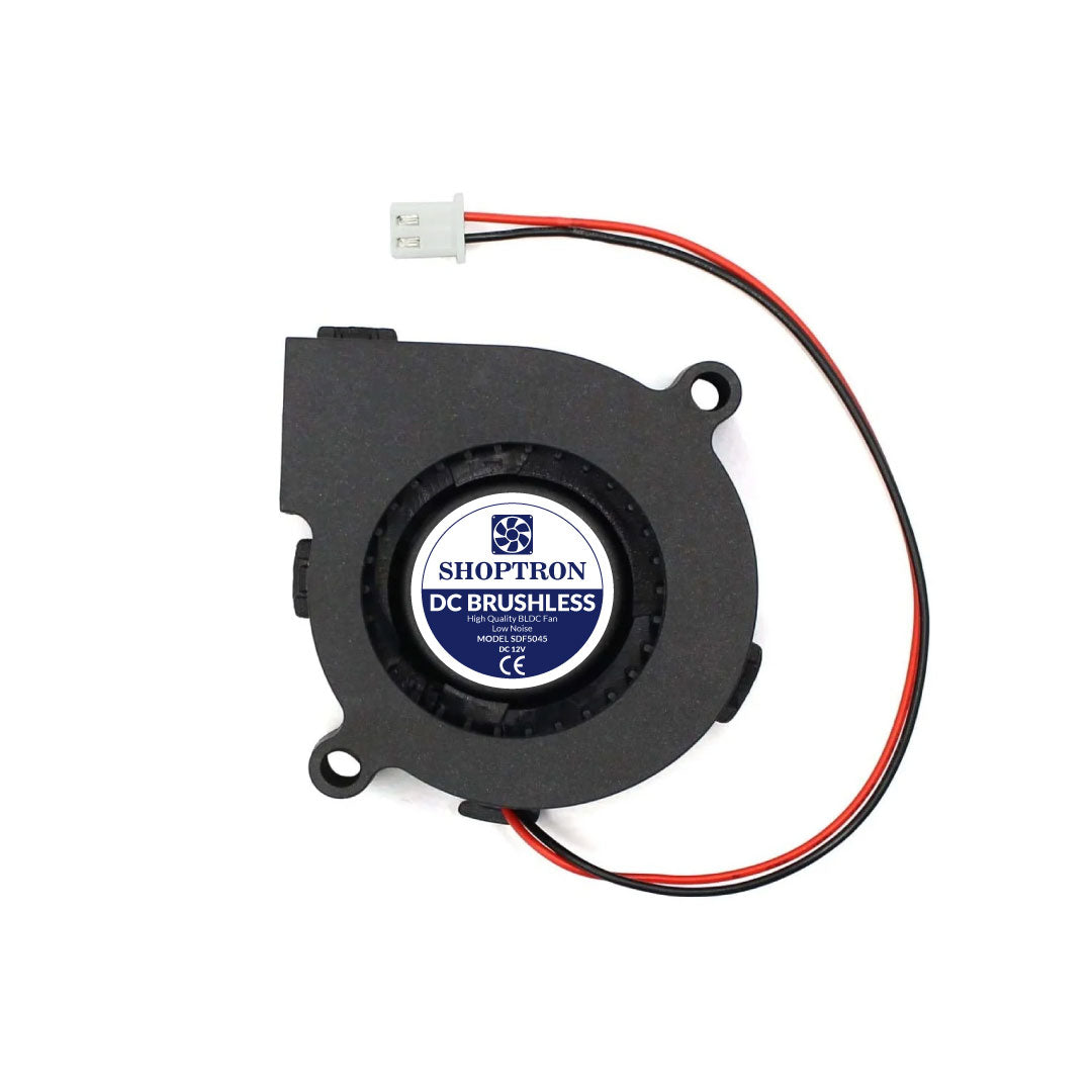 DC12V 0.28A 5015 Double Ball Centrifugal Fan with XH2.54-2P 30CM Cable Size505015MM