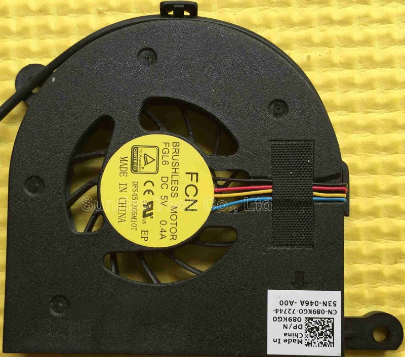 Acer DFS451305M10T 5V 0.4A 3wires Cooling Fan