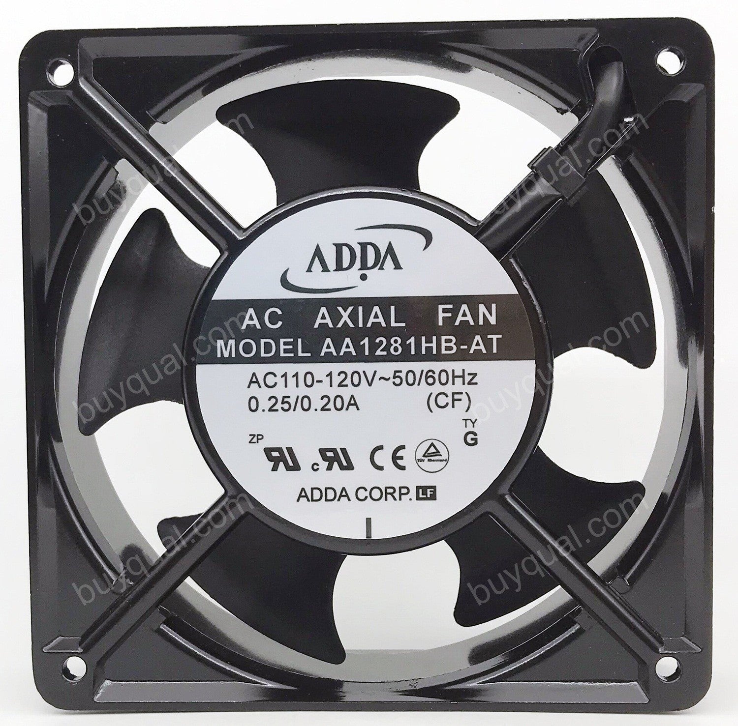 ADDA AA1281HB-AT AA1281HB-AW 110V/120V 0.25/0.2A Cooling Fan