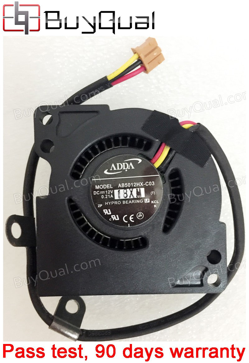 ADDA AB5012HX-C03 12V 0.21A 3wires Cooling Fan
