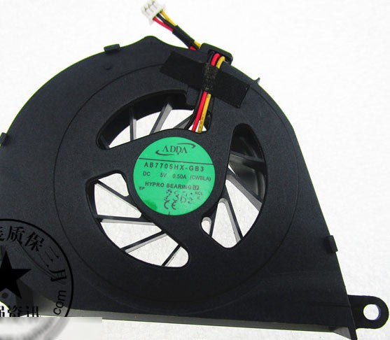 ADDA AB7705HX-GB3 5V 0.5A 3wires Cooling Fan
