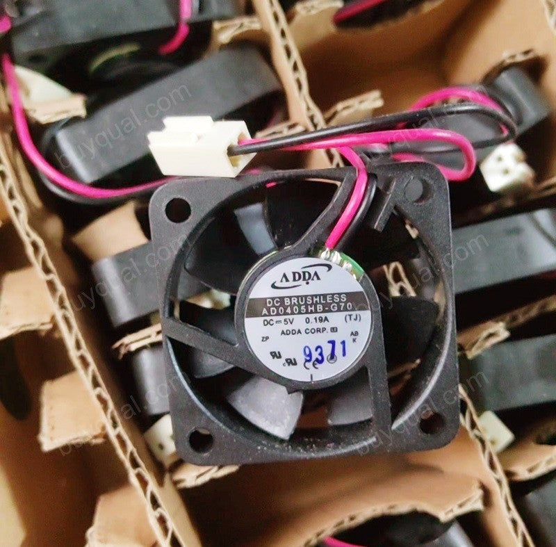 ADDA AD0405HB-G70 5V 0.19A 2wires Cooling Fan