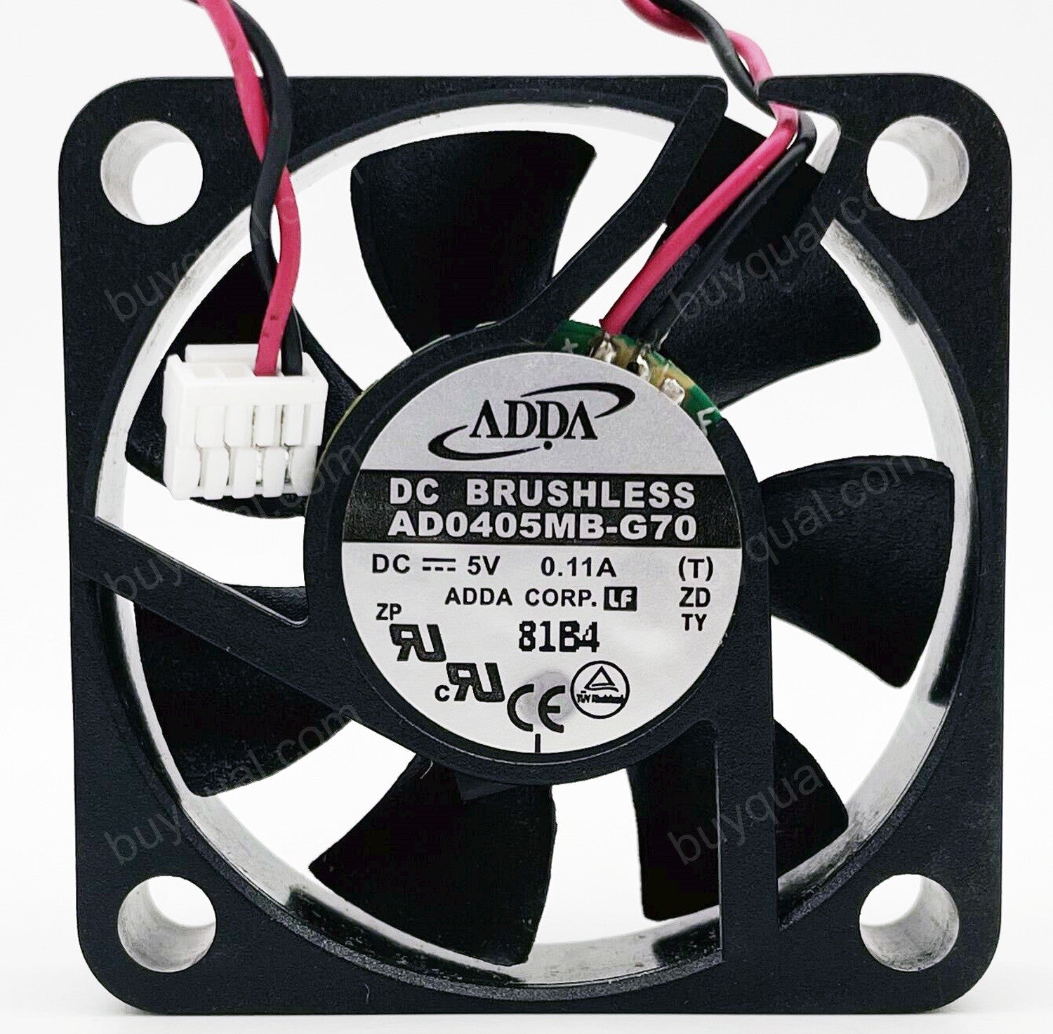 ADDA AD0405MB-G70 5V 0.11A 2wires Cooling Fan