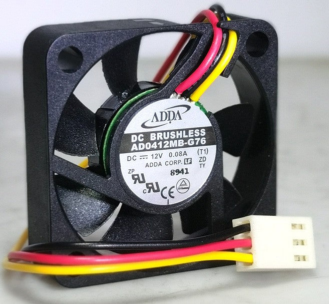 ADDA AD0412MB-G76 12V 0.08A 1.08W 3wires Cooling Fan - Picture need