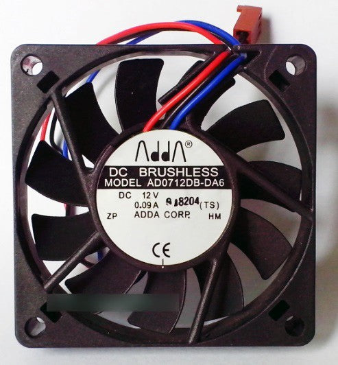 ADDA AD0712DB-DA6 12V 0.09A 3wires cooling fan