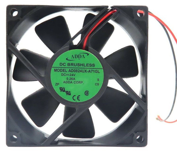 ADDA AD0824UX-A71GL 24V 0.26A 2wires cooling fan