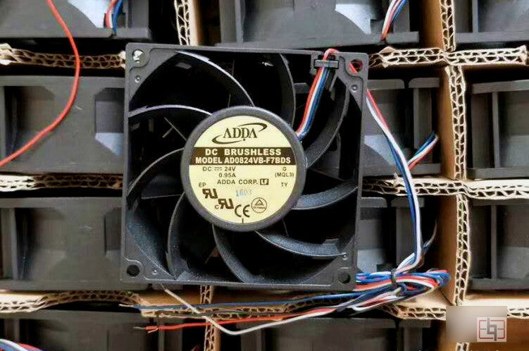 ADDA AD0824VB-F7BDS AD0824VB-F78DS 24V 0.95A 4wires Cooling Fan - NEW