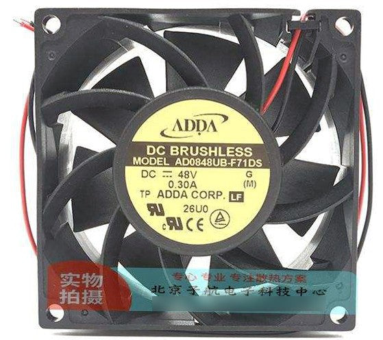 ADDA AD0848UB-F71DS 48V 0.30A 2wires Cooling Fan
