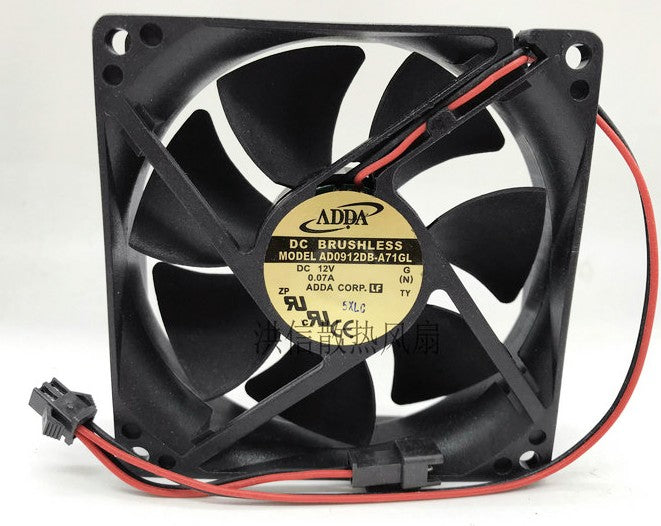 ADDA AD0912DB-A71GL 12V 0.07A 2wires cooling fan