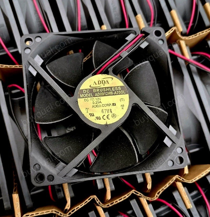 ADDA AD0912HB-A70GL 12V 0.25A 2wires Cooling Fan