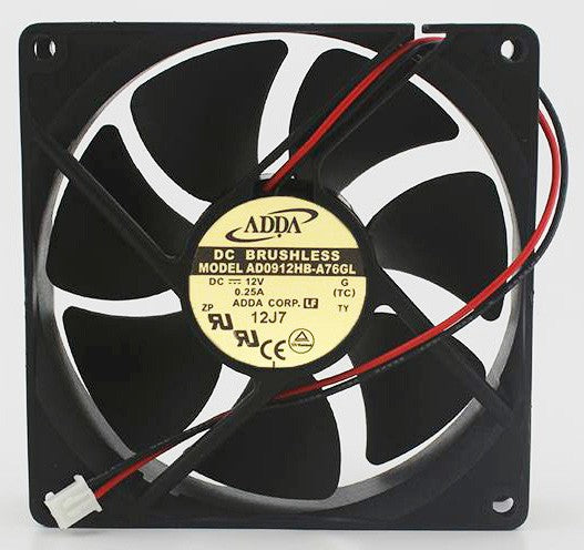ADDA AD0912HB-A76GL 12V 0.25A 3wires Cooling Fan