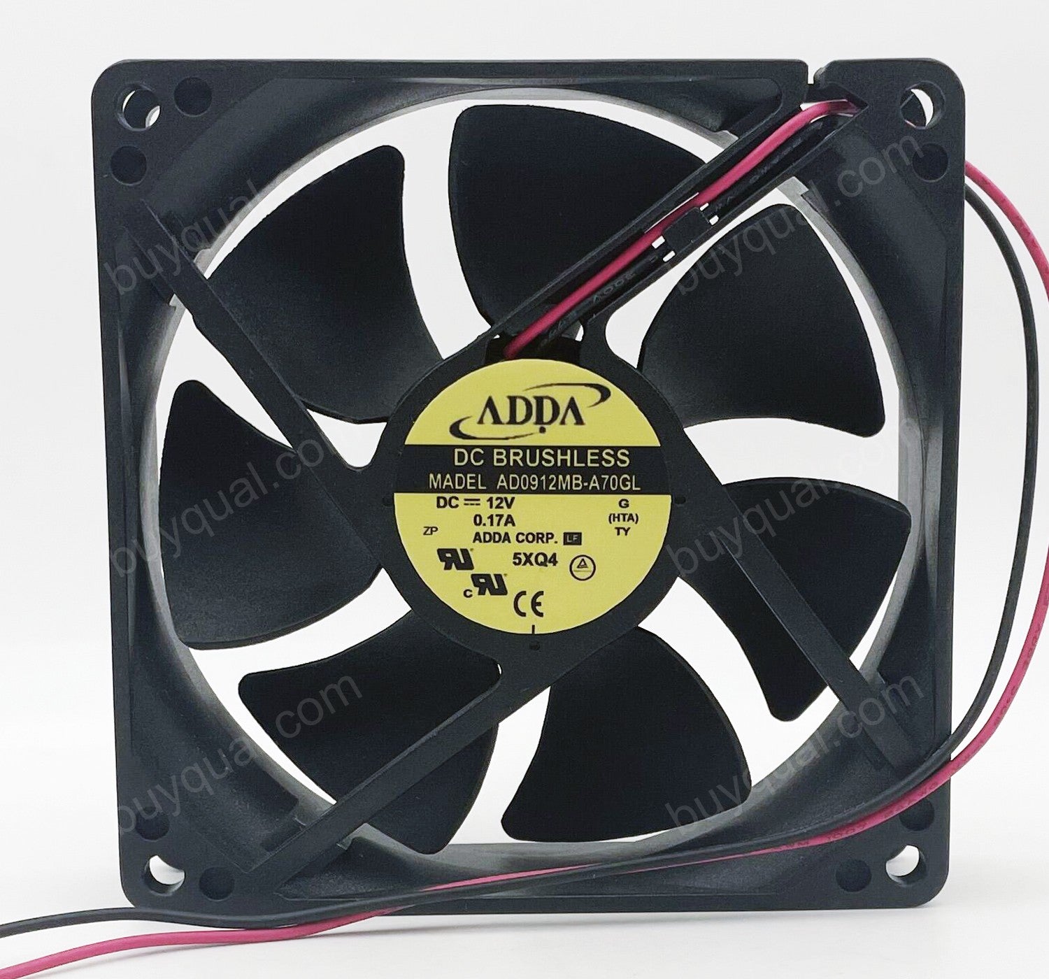 ADDA AD0912MB-A70GL 12V 0.17A 2wires Cooling Fan
