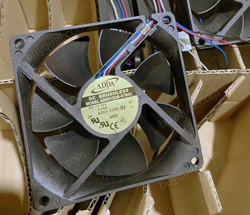 ADDA AD0912UB-A7BGL 12V 0.45A 4wires Cooling Fan