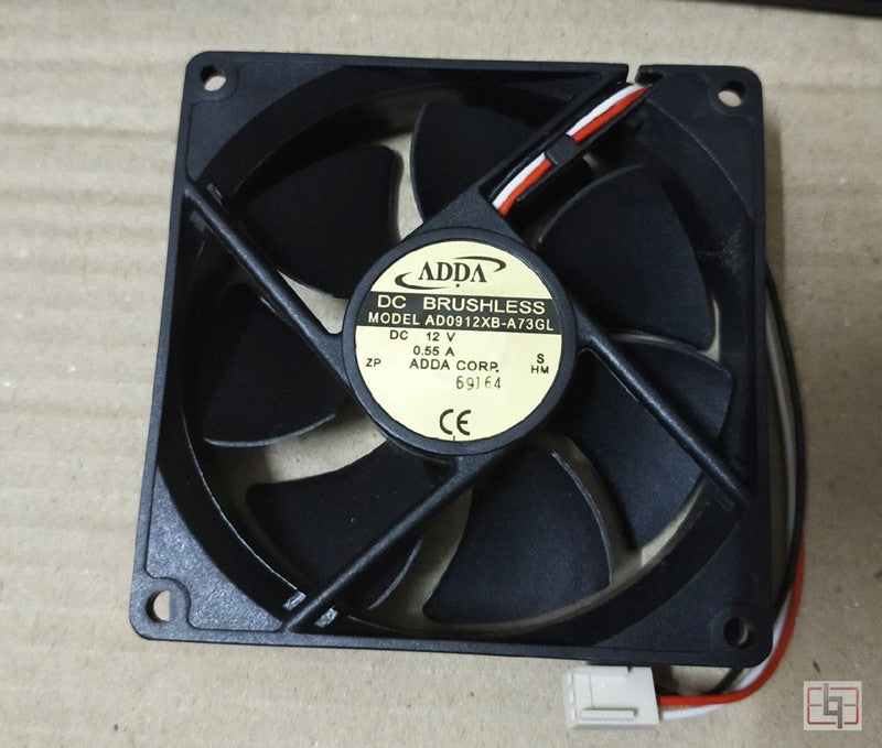 ADDA AD0912XB-A73GL 12V 0.55A 3wires cooling fan