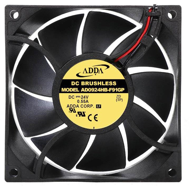 ADDA AD0924HB-F91GP 24V 0.55A 2wires Cooling Fan