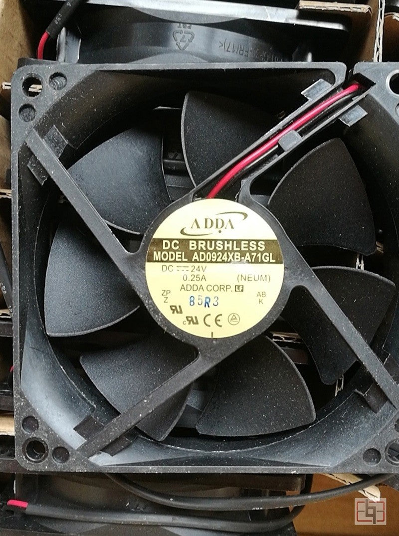 ADDA AD0924XB-A71GL 24V 0.25A 2wires Cooling Fan
