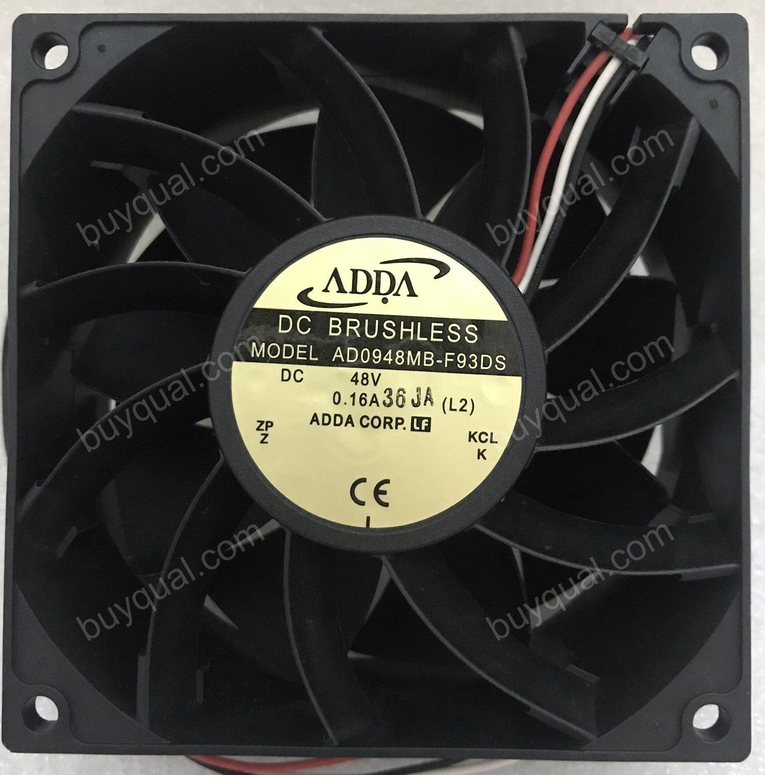 ADDA AD0948MB-F93DS 48V 0.16A 3wires Cooling Fan - New