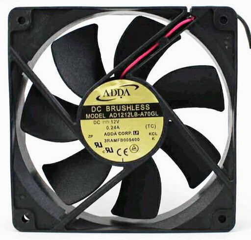 ADDA AD1212LB-A70GL 12V 0.24A 2wires cooling fan