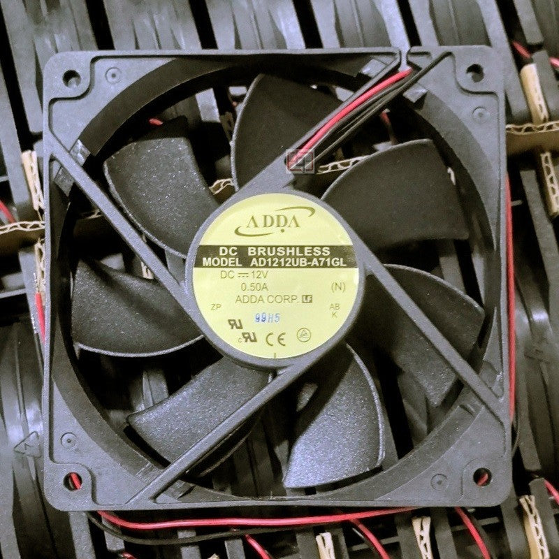 ADDA AD1212UB-A71GL 12V 0.5A 6W 2wires Cooling Fan