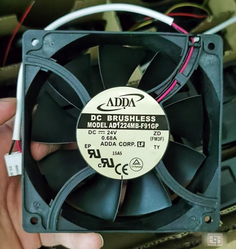 ADDA AD1224MB-F91GP 24V 0.68A 2wires cooling fan