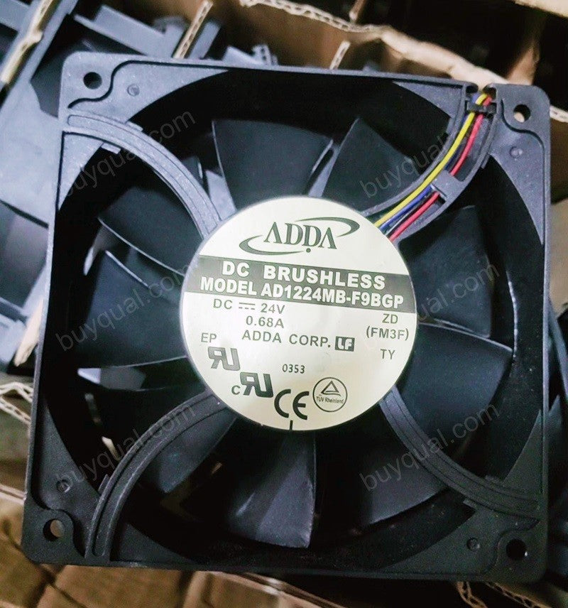 ADDA AD1224MB-F9BGP 24V 0.68A 4wires Cooing Fan - Picture need