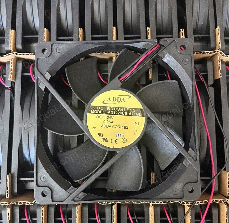 ADDA AD1224UB-A71GL 24V 0.25A 2wires Cooling Fan