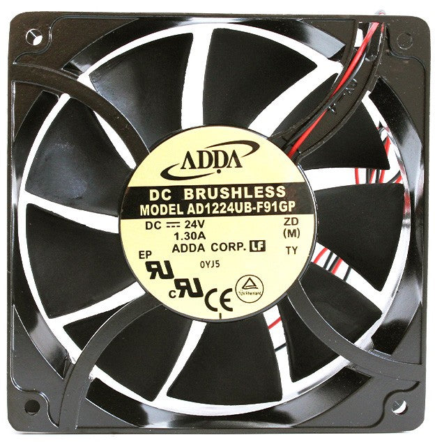 ADDA AD1224UB-F91GP 24V 1.3A 2wires Cooling Fan - Metal Frame