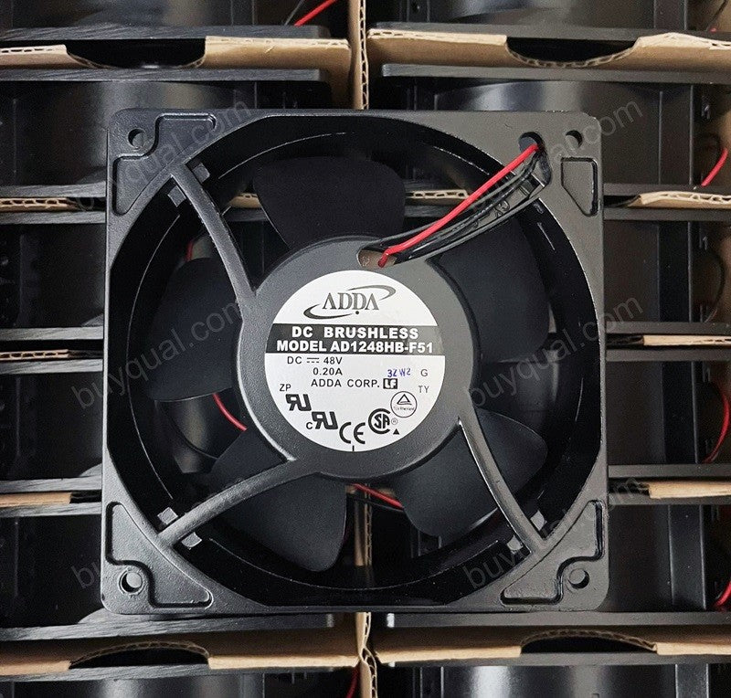 ADDA AD1248HB-F51 48V 0.20A 2wires Cooling Fan