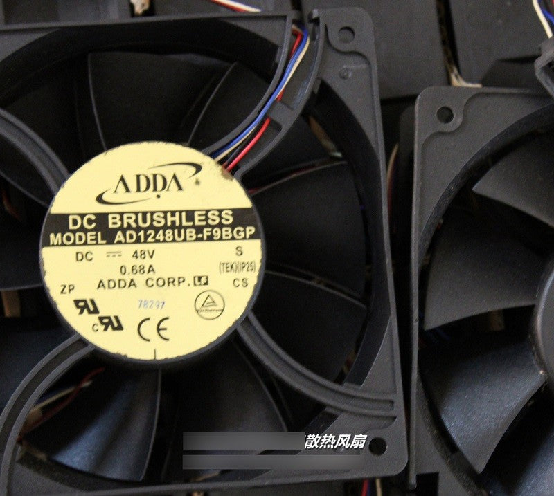 ADDA AD1248UB-F9BGP 48V 0.68A 4wires Cooling Fan