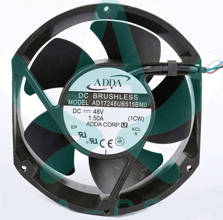 ADDA AD17248UB515BMO 48V 1.50A 3wires cooling fan