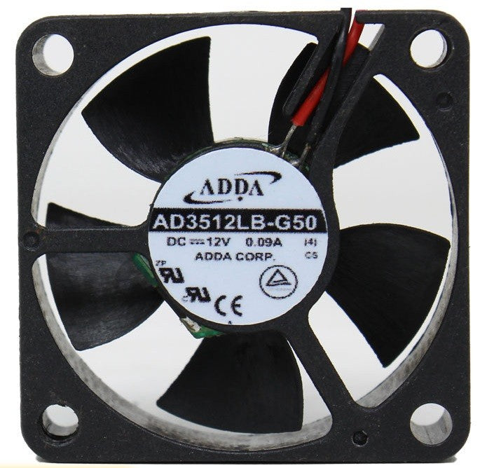 ADDA AD3512LB-G50 12V 0.09A 2wires Cooling Fan
