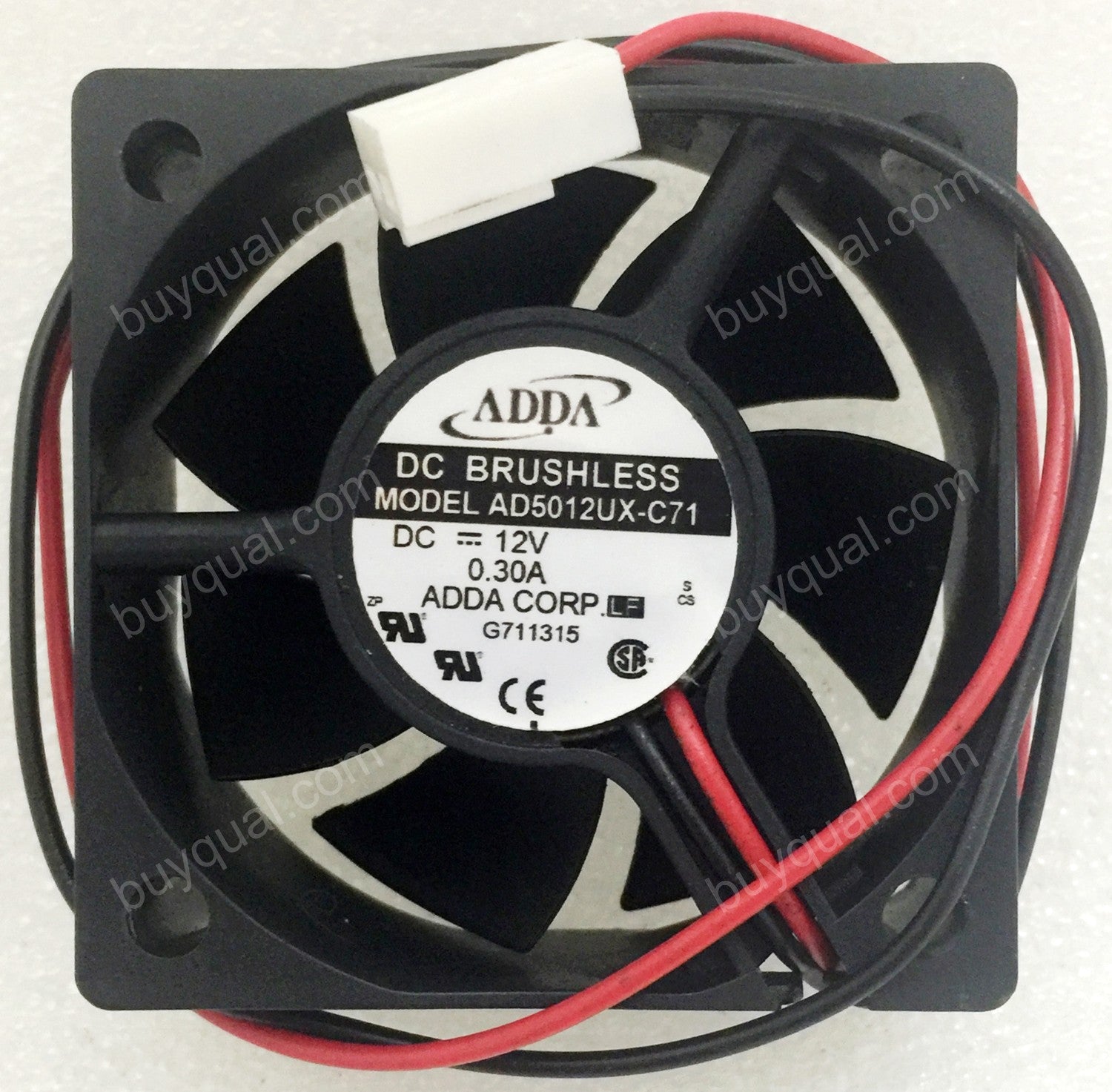 ADDA AD5012UB-C71 AD5012UX-C71 12V 0.30A 2wires cooling fan