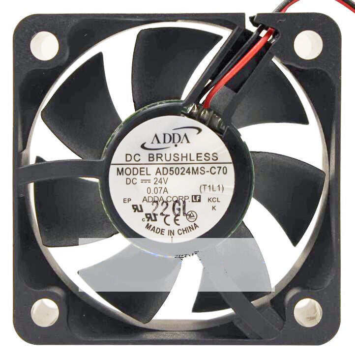 ADDA AD5024MS-C70 24V 0.07A 2wires Cooling Fan