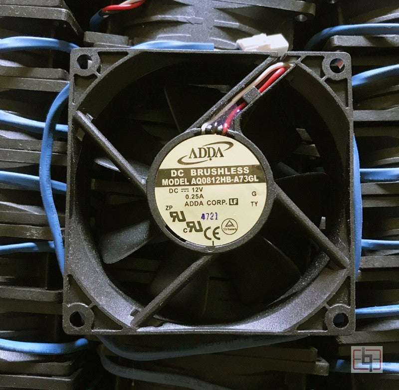 ADDA AQ0812HB-A73GL 12V 0.25A 3wires Cooling Fan