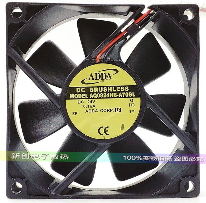 ADDA AQ0824HB-A70GL 24V 0.16A 2wires Cooling Fan