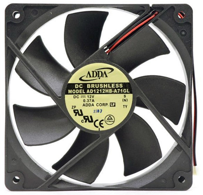 ADDA AQ1212HB-A71GL 12V 0.37A 2wires Cooling Fan