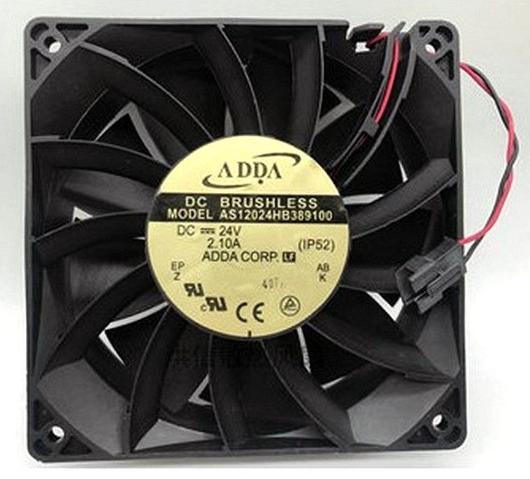 ADDA AS12024HB389100 24V 2.1A 2wires Cooling Fan
