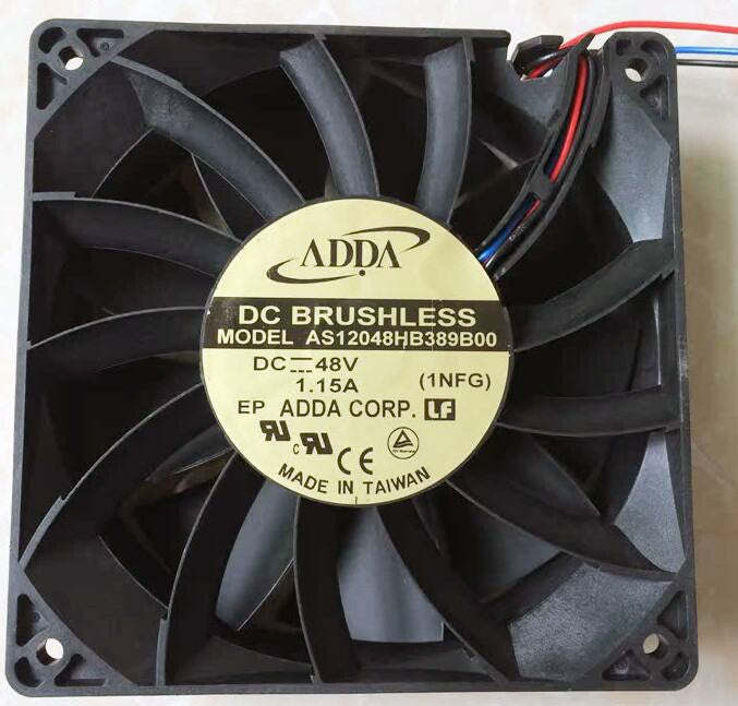 ADDA AS12048HB389B00 48V 1.15A 55.2W 4wires Cooling Fan