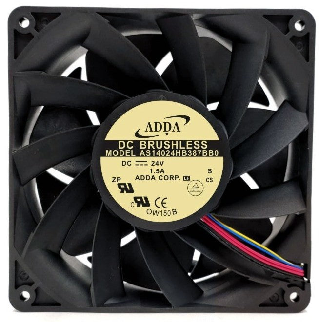ADDA AS14024HB387BB0 24V 1.50A 4wires Cooling Fan