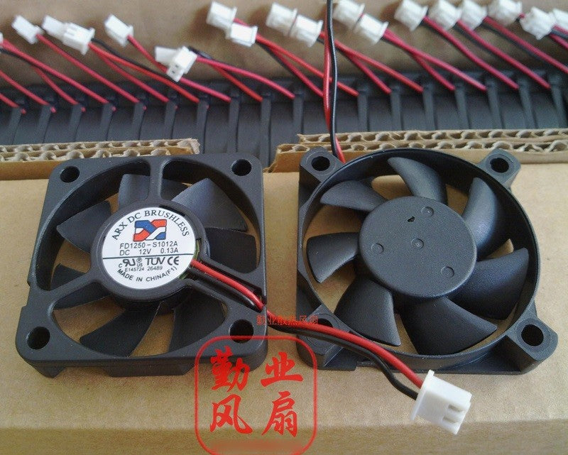 ARX FD1250-S1012A  12V 0.13A 2wires cooling fan