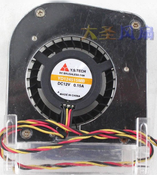 ASUS YD124515MB 12V 0.15A 3wires Cooling Fan