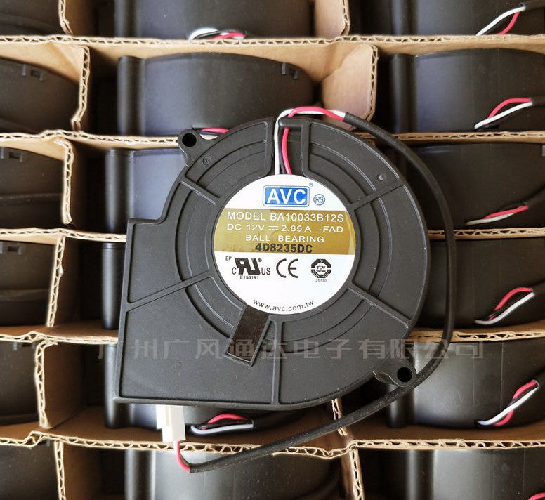 AVC BA10033B12U 12V 2.4A 3wires Cooling Fan