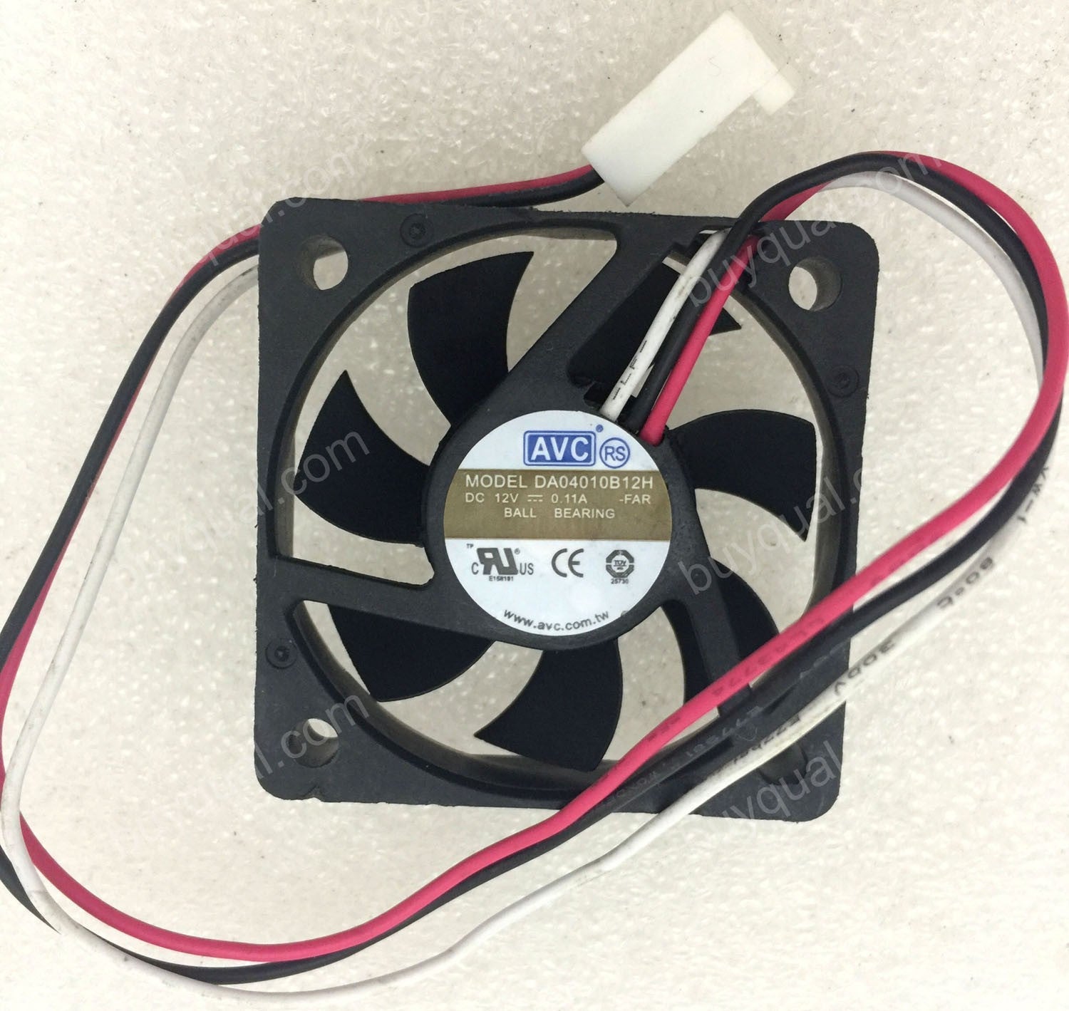 AVC DA04010B12H 12V 0.11A 3wires s Cooling Fan