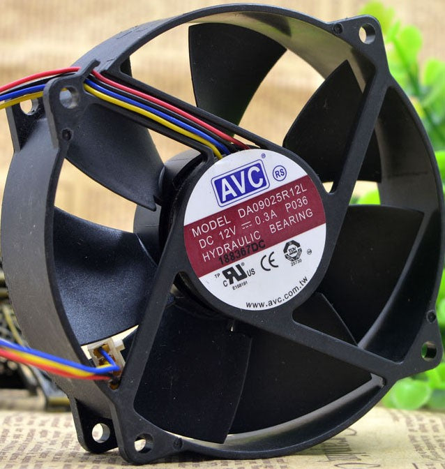 AVC DA09025R12L 12V 0.3A Cooling Fan