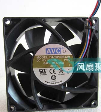 AVC DA09232B12H 12V 1.0A 4wires Cooling Fan