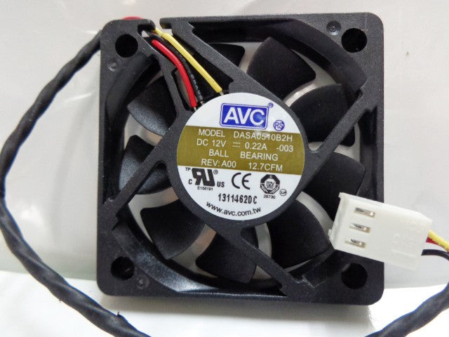 AVC DASA0510B2H 12V 0.22A 3wires Cooling Fan