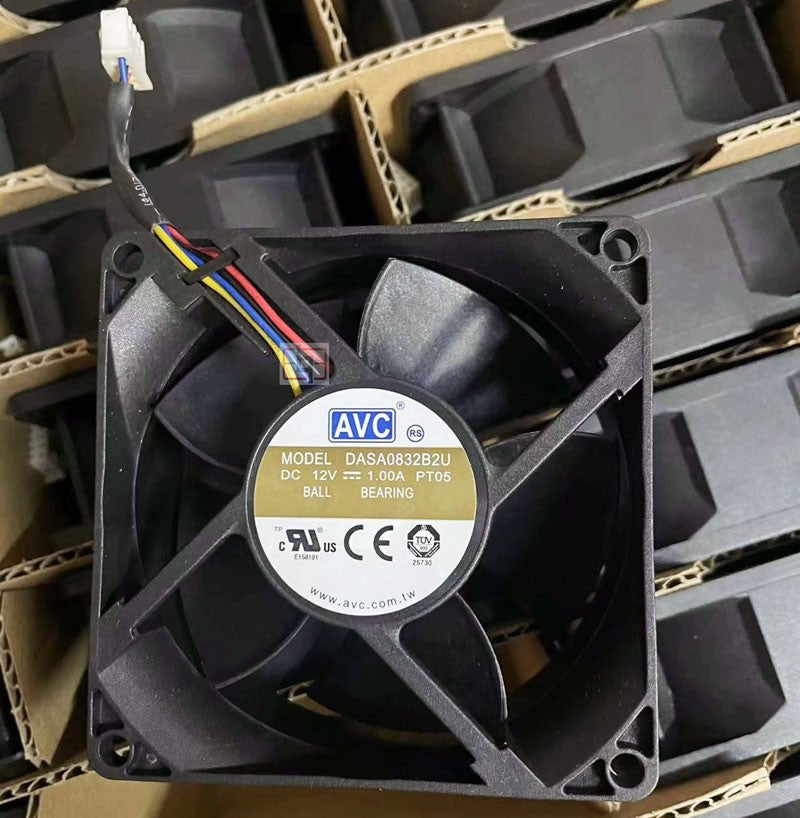 AVC DASA0832B2U 12V 1.0A 4wires cooling fan