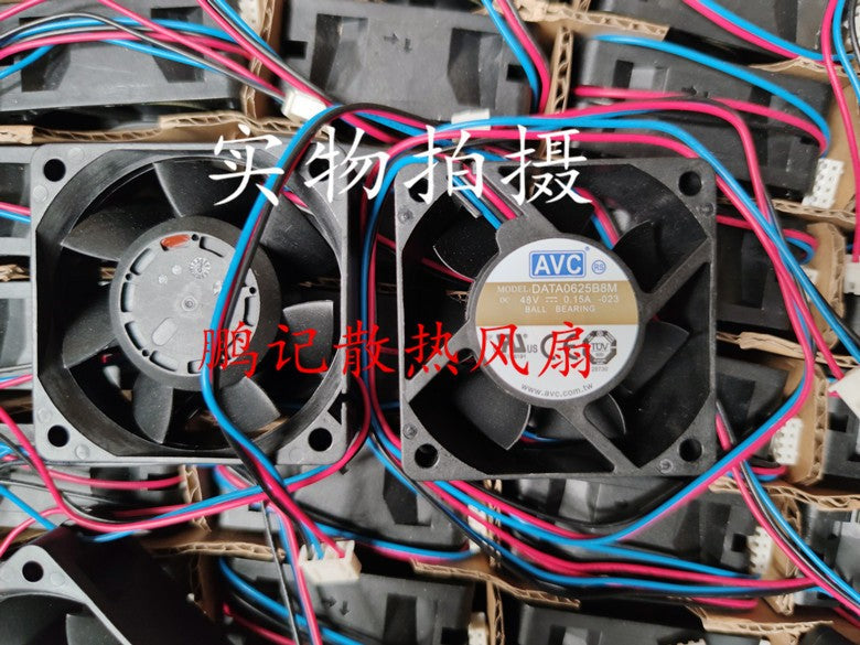 AVC DATA0625B8M 48V 0.15A 3wires Cooling Fan