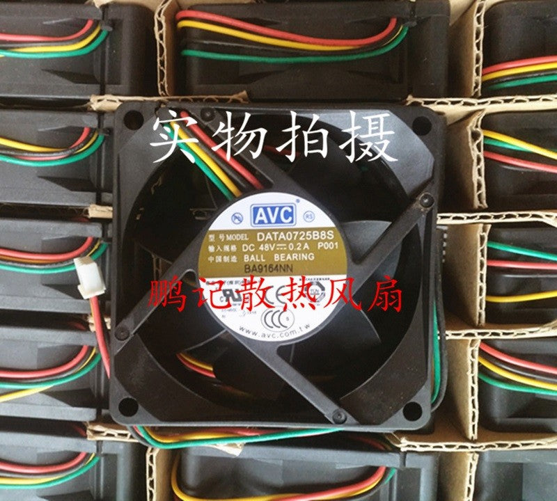 AVC DATA0725B8S 48V 0.2A 4wires Cooling Fan